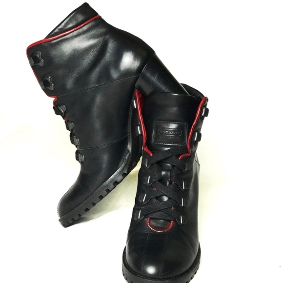 COACH LUCIA BOOTS - Picture 2 of 7